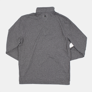 Men's Upwear Mock-Neck 1/4 Zip - Dark Heather Grey