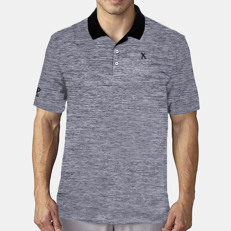 Men's Polo - Dark Heather Grey