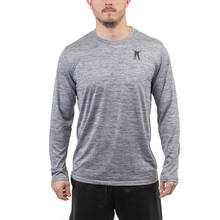 Men's UpWear Long Sleeve Tee - Heather Grey