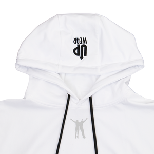 Men's UpWear Sleeveless Hood - White