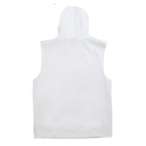 Men's UpWear Sleeveless Hood - White