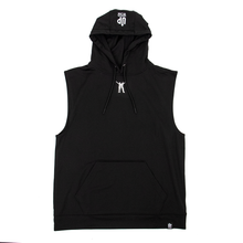 Men's UpWear Sleeveless Hood - Black