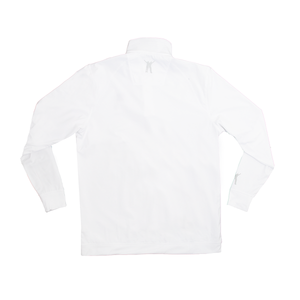 Men's UpWear Mock-Neck 1/4 Zip - White