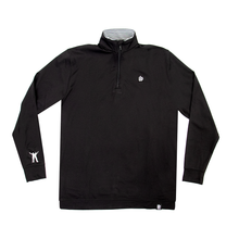 Men's UpWear Mock-Neck 1/4 Zip - Black