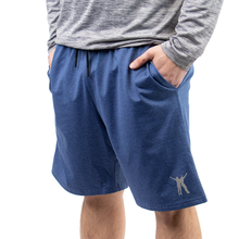 Men's UpWear Shorts - Heather Royal Blue