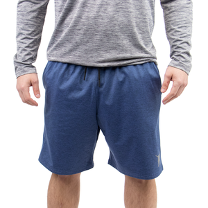 Men's UpWear Shorts - Heather Royal Blue