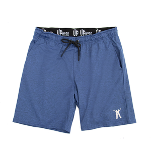 Men's UpWear Shorts - Heather Royal Blue