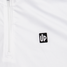 Men's UpWear Mock-Neck 1/4 Zip - White